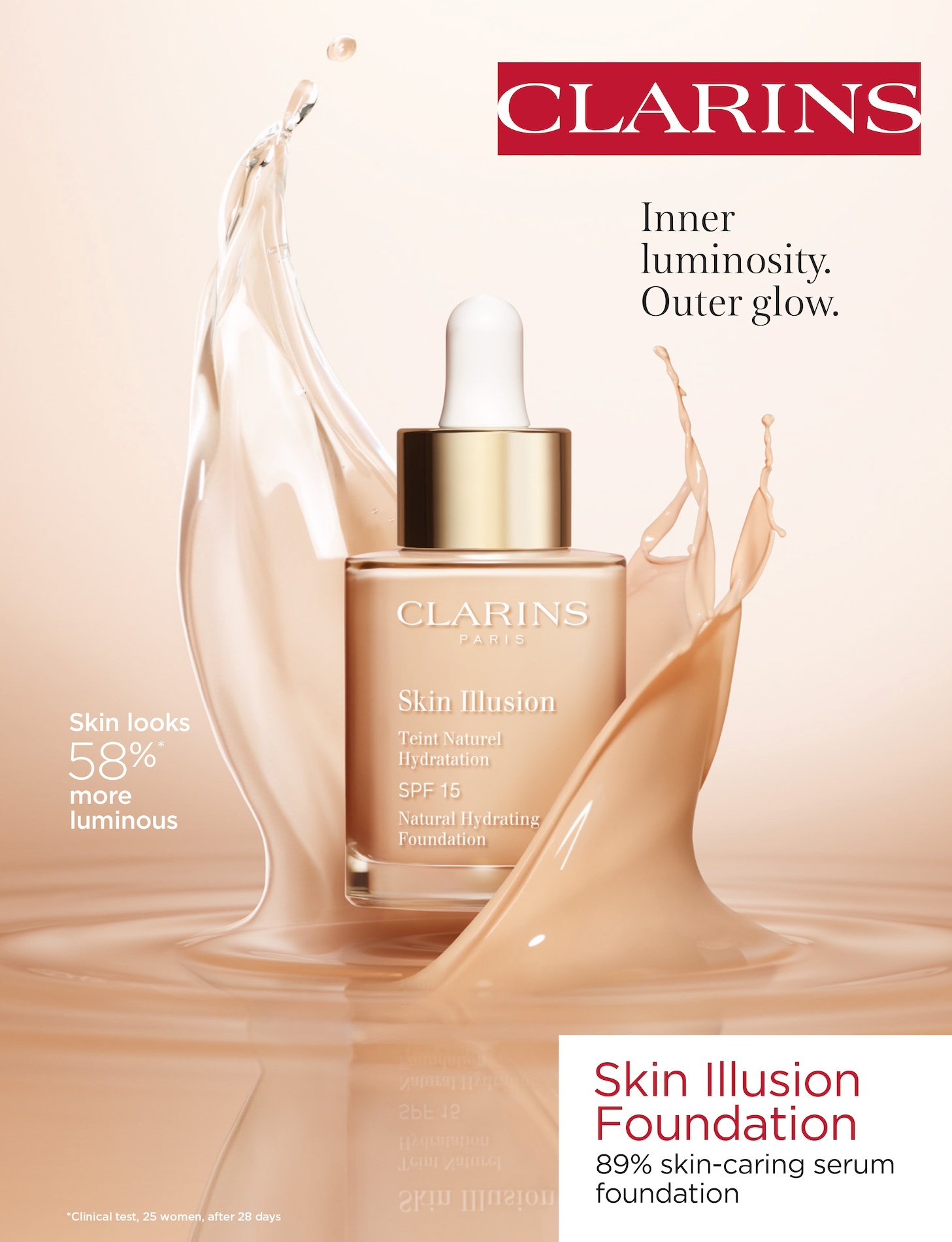 22 Simon Escourbiac Craetive Paris Makeup FONDATION A20 CLARINS